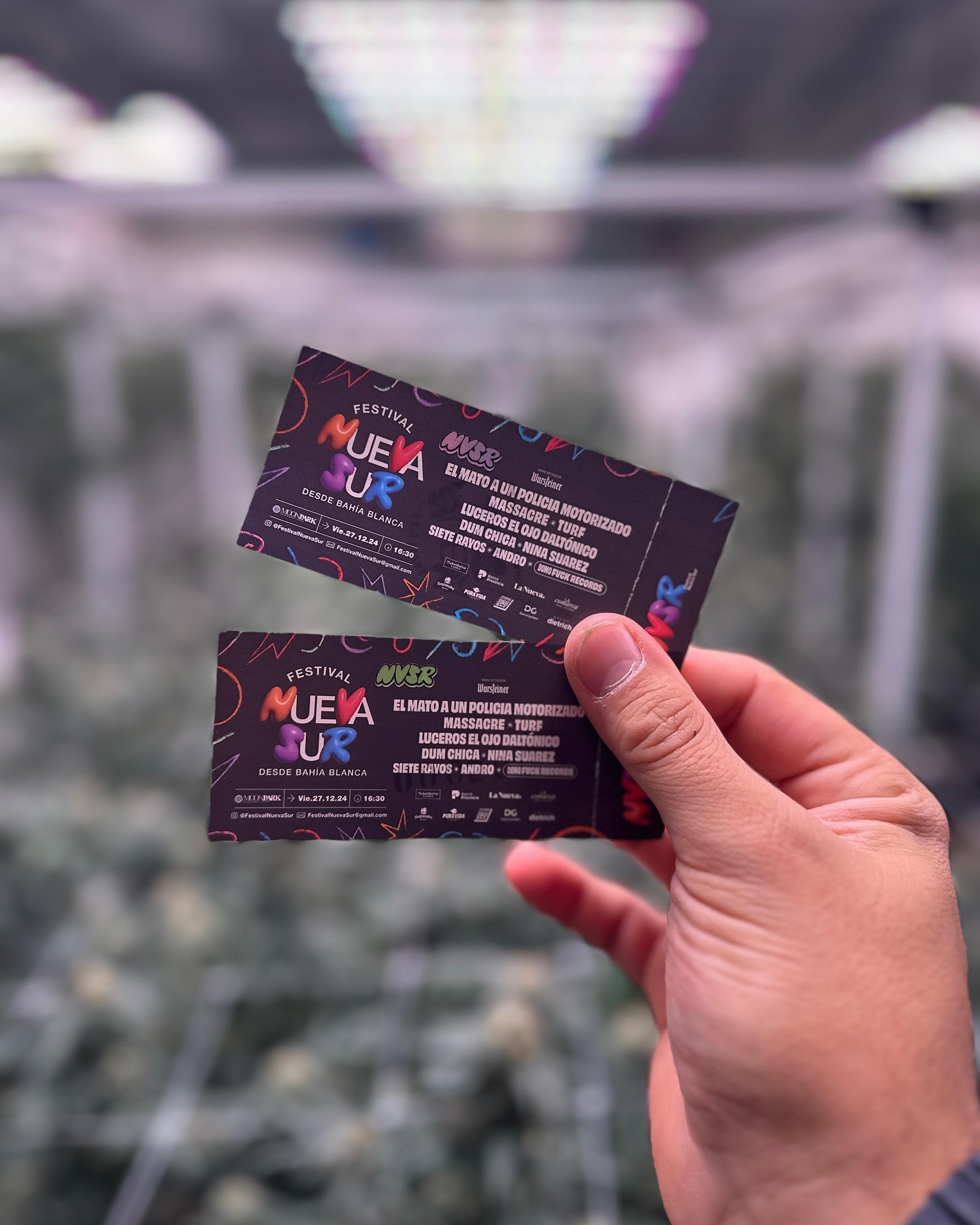 ¡SORTEO FESTIVAL NUEVA SUR! 🎉🌱
Vení con GCBB al @festivalnuevasur para disfrutar de una tarde al aire libre con tremendas bandas 🎶🔥. Estaremos con un stand en apoyo a la cultura c4nnábic4, brindando información sobre nuestras actividades y concientizando sobre los distintos usos de la planta.
Premios:
🎫 2 entradas para ser parte de la Comunidad Nueva Sur
🎁 Kit de merchandising completo del GCBB para lookearte durante el festival
🖼️ Cuadro pintado en vivo + tattoos temporales con diseños de @ornelanaro
¿Cómo participar?
1️⃣ Seguir a @grupocannabb, @ornelanaro y @festivalnuevasur
2️⃣ 💚 Like al post!
3️⃣ 🧑🏻🦱 Comenta @ a un amigo/a (más comentarios más chances).
4️⃣ ⚡️ Compartí en tus historias y etiquetanos! (Si tenés cuenta privada, mandá captura).
Sorteamos el jueves 26 de diciembre. Anunciamos a los 3 ganadores/as por historias.
¡Mucha suerte! 🍀